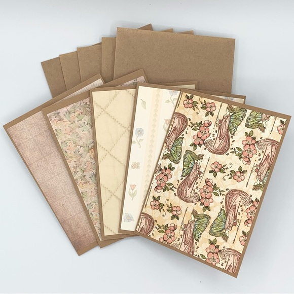 Bundle of 5 Handmade Cards - Picture 2 of 3